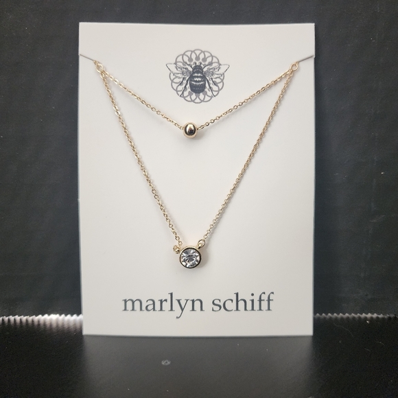 Marlyn Schiff Double Layer Necklace - Picture 1 of 4